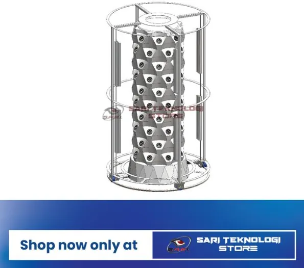 Sistem Pertanian Cerdas Berbasis AI - Tampak Belakang